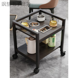可移動置物架小邊幾麻將機子麻將桌茶幾茶水邊桌棋牌室打牌架