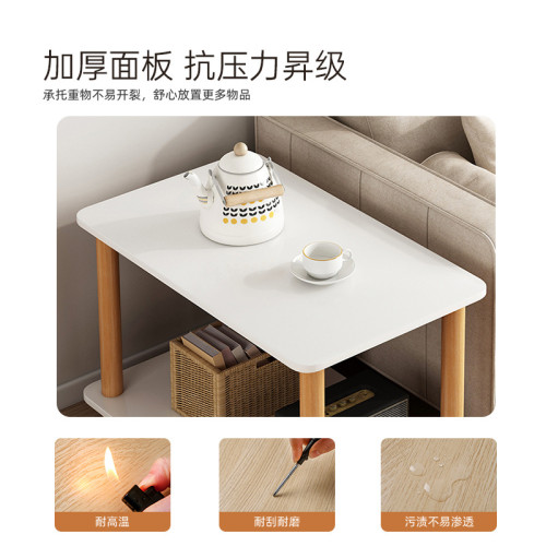 小桌子簡易出租屋小型茶幾客厛沙發邊幾家用小方桌臥室床頭置物架
