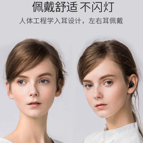 GUOER 藍牙耳機無線單耳入耳式迷你小型適用於蘋果安卓通用華爲蘋
