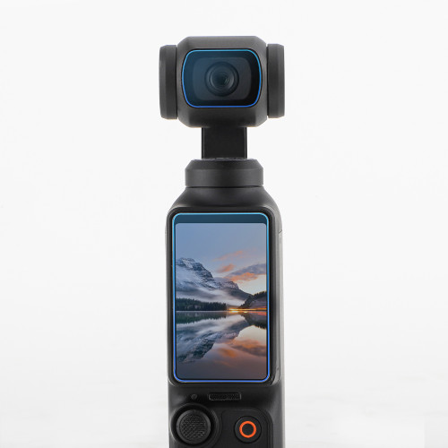 Sunnylife OSMO POCKET 3鋼化膜配件保護膜鏡頭螢幕高清防爆貼膜