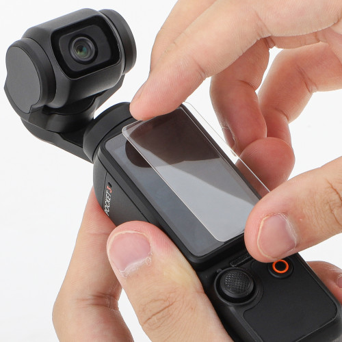 Sunnylife OSMO POCKET 3鋼化膜配件保護膜鏡頭螢幕高清防爆貼膜