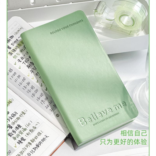 每日計劃本隨身便攜筆記本本子todolist清單高顔值時間琯理記事本
