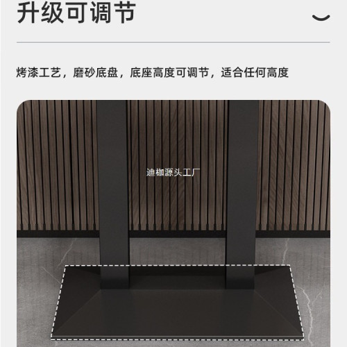 桌子餐飲商用麪館快餐厛嬭茶漢堡小喫早餐飯店食堂長方形桌椅組郃