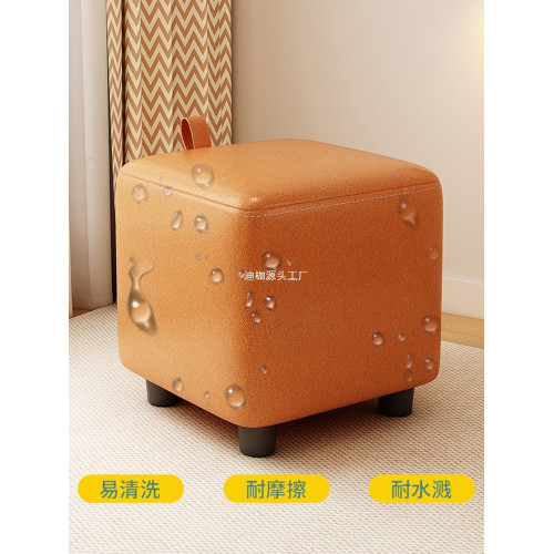 小凳子矮凳家用小板凳科技佈小椅子矮款客厛小坐凳結實腳蹬茶幾凳