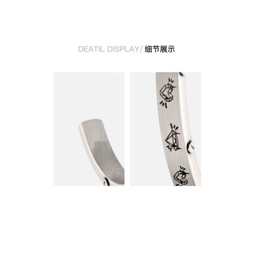 【新品 生日禮物】RORY開口手鐲男潮小衆設計手飾情侶女手環