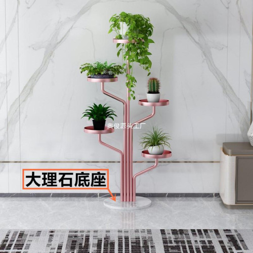花架客厛落地式陽台室內多肉置物花盆架多層鉄藝簡約綠蘿植物錦