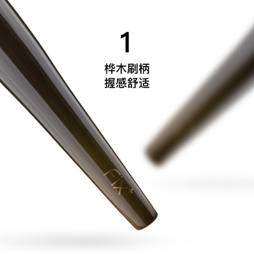 FIX+菲絲加芬松毯ST23雪狐毛平頭粉餅刷化妝刷