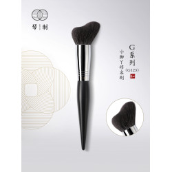 琴製化妝刷G系列G123小腳丫修容刷細光鋒羊毛純手工製作隂影刷