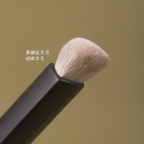可攜式烏木3D三角高光刷遮瑕眼下提亮淚溝無刷痕不吃粉化妝刷仙寶蘭