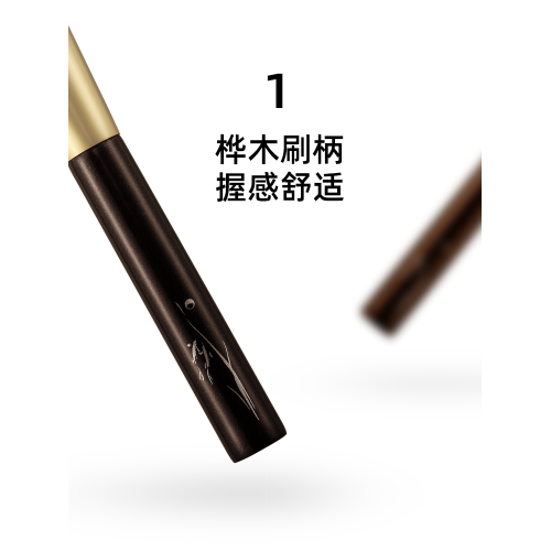 Fix+/菲絲加芬雙調SD44腮紅拍拍刷狐狸毛摻配羊毛柔軟動物毛