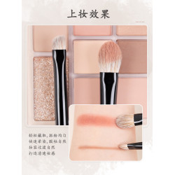 小胖丁赤狐毛化妝刷G系列中號眼影刷套裝臥蠶暈染細節軟毛動物毛