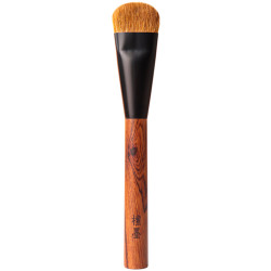 檀墨松薰系列S-207黃狼混毛粉底刷軟毛親膚細膩不畱刷痕底妝刷