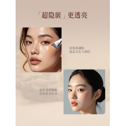 檀藝T80粉底刷化妝刷斜角刀鋒底妝刷一字型扁頭平頭無痕粉底刷