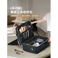 OBOX新款紋綉師專用收納工具箱大容量可攜式美甲紋眉甲油膠光療燈