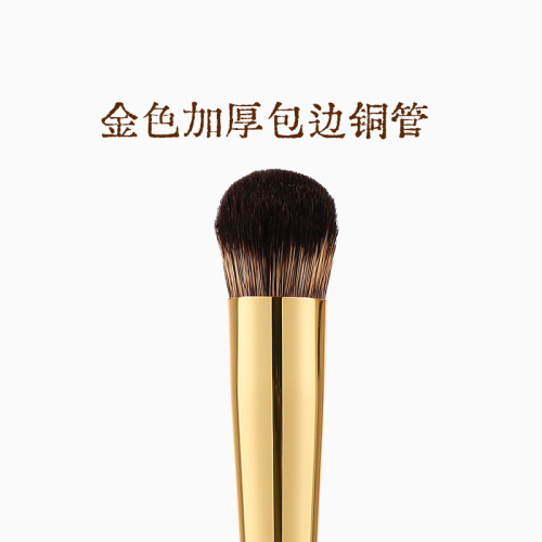 見刷如面面部刷JS01灰羊毛山兔毛多功能腮紅刷國産原創滄州動物毛