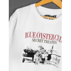 Blue Oyster Cult 藍牡蠣崇拜歐美搖滾樂隊短袖純棉復古小衆男T恤
