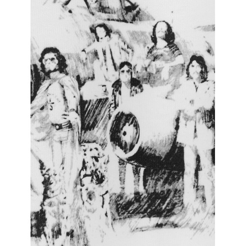 Blue Oyster Cult 藍牡蠣崇拜歐美搖滾樂隊短袖純棉復古小衆男T恤