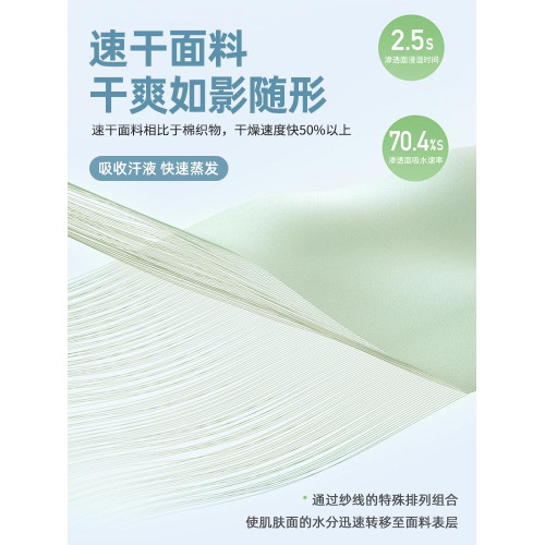 寶積 夏季速乾男短袖運動吸汗透氣薄款寬松涼感冰絲半袖大碼男t恤