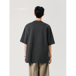 男t恤短袖速乾冰絲2025新款潮男衣服美式寬松半袖薄款潮夏日t恤男