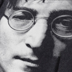 列儂beatles頭像潮流搖滾歐美做舊水洗重磅寬松純棉五分短袖男T恤