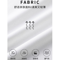 高級個性字母運動短袖男t恤2025新款秋季白色圓領修身透氣百搭T恤