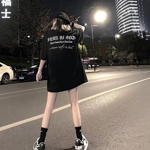 FOG ESSENTIALSZONE圓領短袖印花字母寬松休閒潮流高街復古男T恤