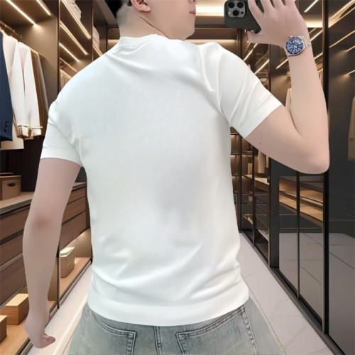 美式復古字母印花短袖男t恤夏季ins潮牌輕奢半袖痞帥修身純棉上衣