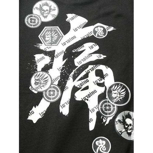 oniarai鬼洗 春夏新品  潮牌寬松上衣痛圓領短袖男T恤 B24157
