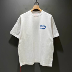 BE@M×JAPAN 25SS 富士山鷹小紅繩圓領短袖寬松日系夏季情侶男T恤
