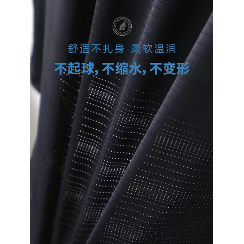 速乾半高領短袖男t恤冰絲2025新款夏季薄款網眼中領防曬半袖上衣