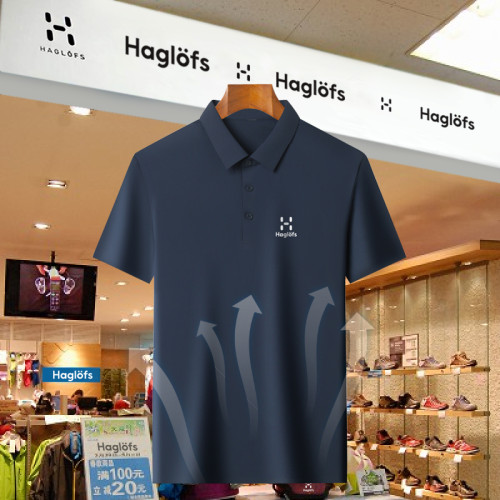 HAGLOFS火柴棍速乾POLO衫短袖男T恤冰涼透氣休閒商務爸爸裝上衣