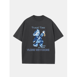 VLONE WE11DONE男女同款夏裝2025新款時尚短袖男t恤聯名上衣