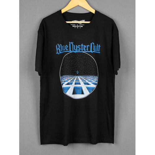 Blue Oyster Cult 藍牡蠣崇拜歐美搖滾樂隊短袖純棉復古休閒男T恤