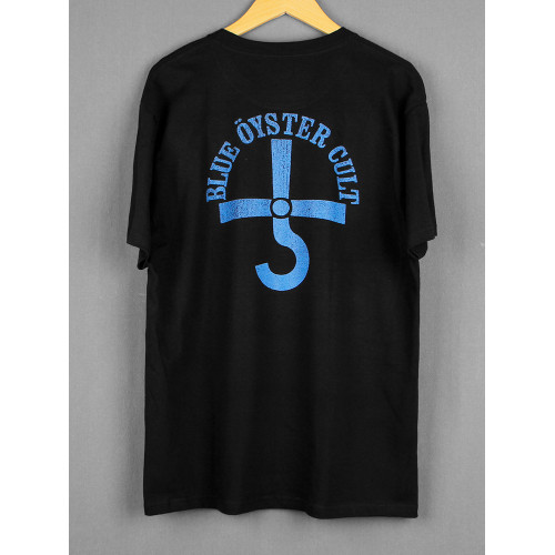 Blue Oyster Cult 藍牡蠣崇拜歐美搖滾樂隊短袖純棉復古休閒男T恤
