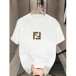 2025夏季新款100%純棉男T恤印花班服百搭薄半袖潮流情侶短袖團服