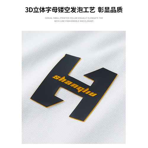 ROADTIDESTARS液氨絲光棉短袖男t恤夏季涼感冰絲寬松潮牌印花上衣