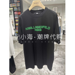可議價KARL LAGERFELD卡爾拉格斐2024夏男T恤241N1715100  1590