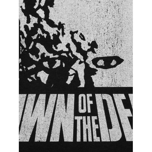 活死人黎明Dawn of the Dead喪屍Cult電影復古純棉水洗短袖男T恤