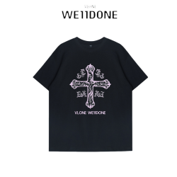 VLONE WE11DONE潮牌男女同款夏裝2025新款時尚流行短袖男t恤上衣
