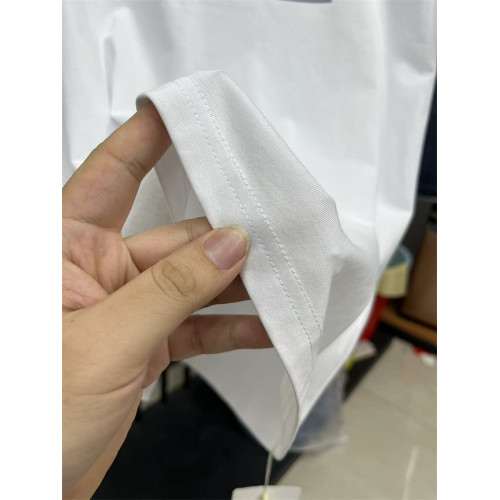 【豆家】餘單！貼布印花 精梳棉 專櫃撤櫃貨 夏季圓領短袖男t恤衫