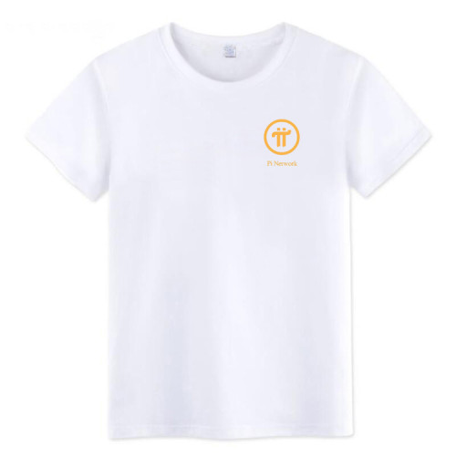 pi network男T恤夏短袖純棉區塊鏈幣派幣手機挖礦支付推廣幣衣服