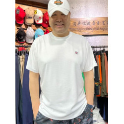 道格拉斯原創設計男裝男士短袖t恤提花布吸溼排汗速乾男t恤休閒