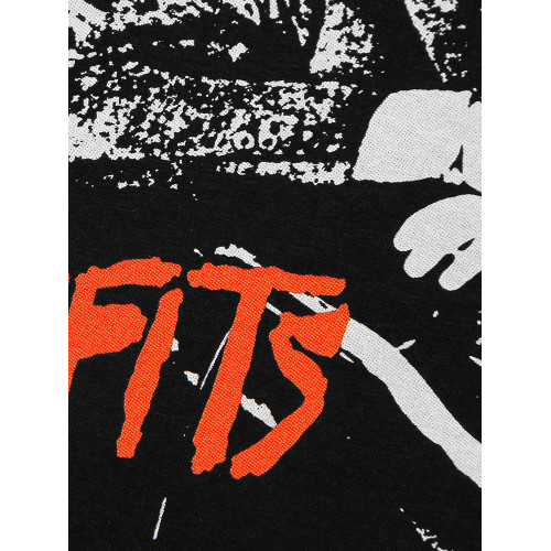 The Misfits Bullet Danzig 樂隊硬核龐克美式休閒純棉短袖男T恤