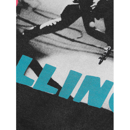 The Clash London Calling 沖撞樂隊龐克短袖77Punk純棉正肩男T恤