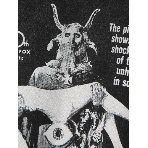 The Devil Rides Out 魔鬼出擊60S恐怖電影短袖水洗純棉透氣男T恤