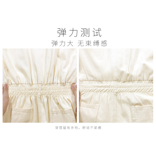 牛仔連衣裙短裙女2025夏季高級感小衆不撞款設計感小個子短袖裙子