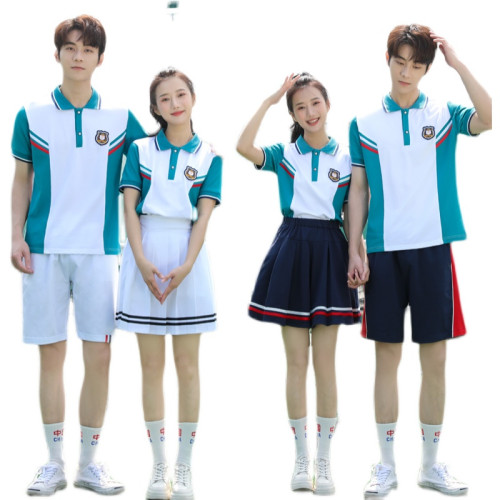 jk製服男t恤純棉畢業拍照套裝初高中小學生六一合唱表演演出服裝