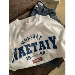 100%重磅純棉美式寬松短袖男款夏季復古衣服潮牌上衣潮流潮男t恤