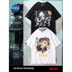 NASA第五人格聯名短袖男T恤醫生雕刻家偵探園丁夏季衣服純棉半袖