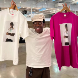美國街頭潮牌Sup Tyler The Creator Tee 印花短袖男T恤女